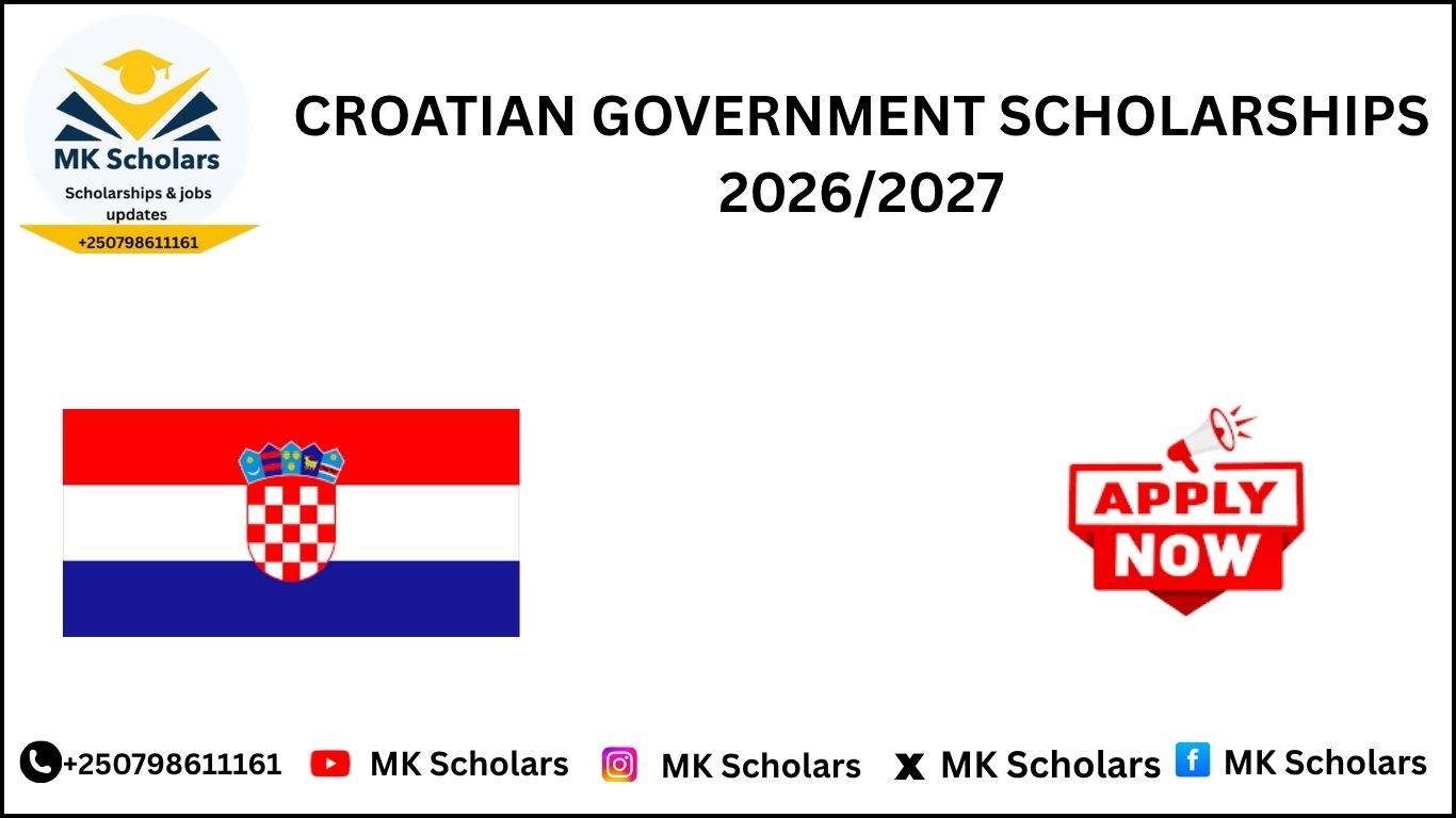 CROATIAN GOVERNMENT SCHOLARSHIPS 2026/2027